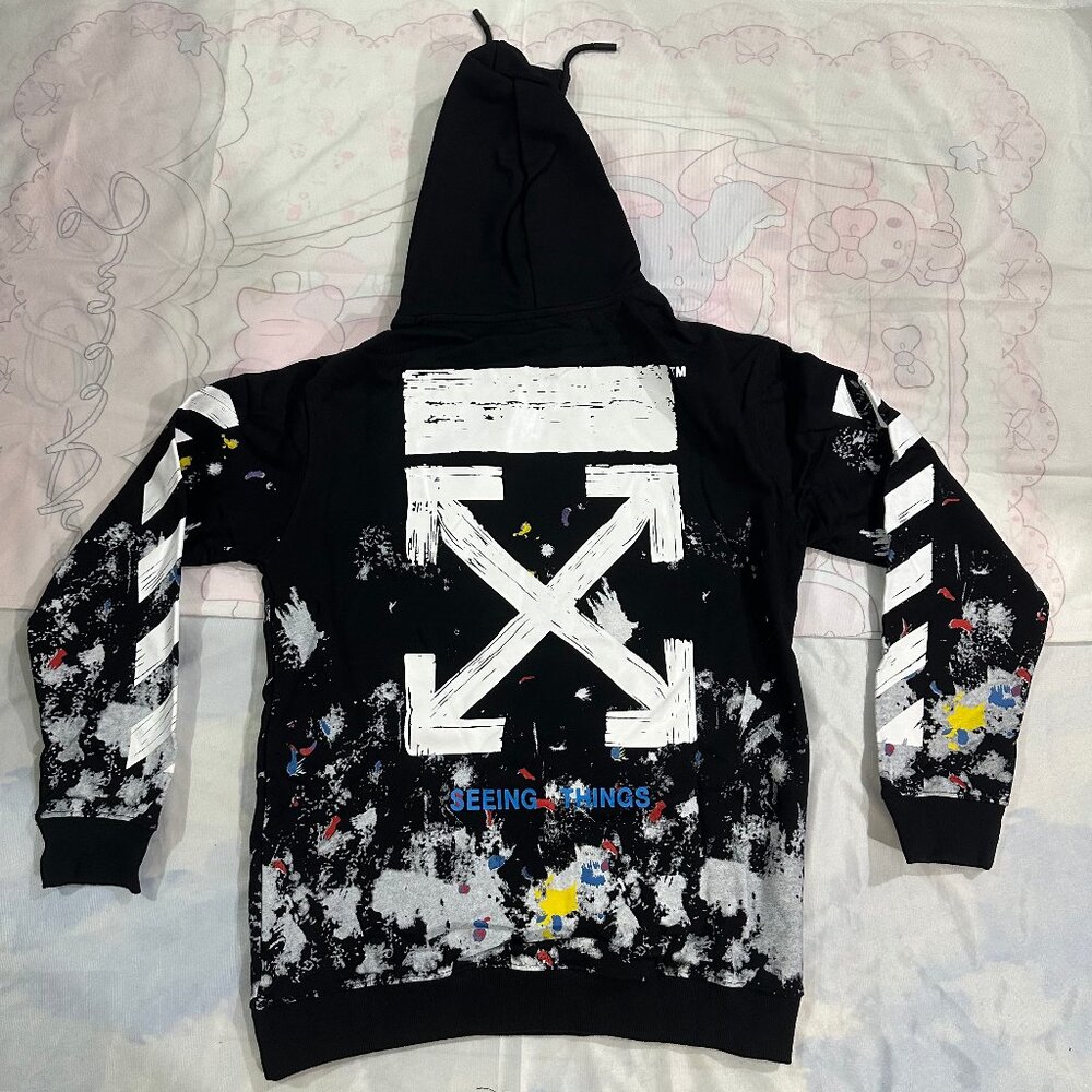 Off-White Logo Arrow Print Hoodie - Picture 6 of 7